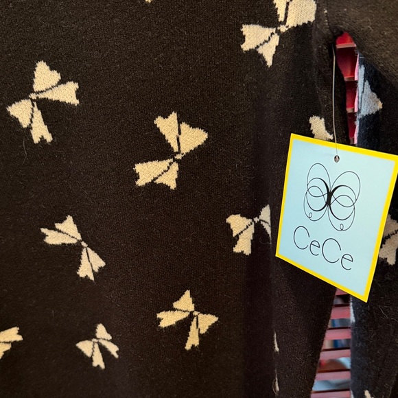 CeCe Black and Cream Knitwear - Picture 4 of 4